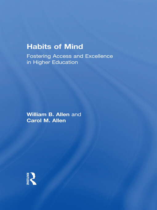 Title details for Habits of Mind by William Allen - Available